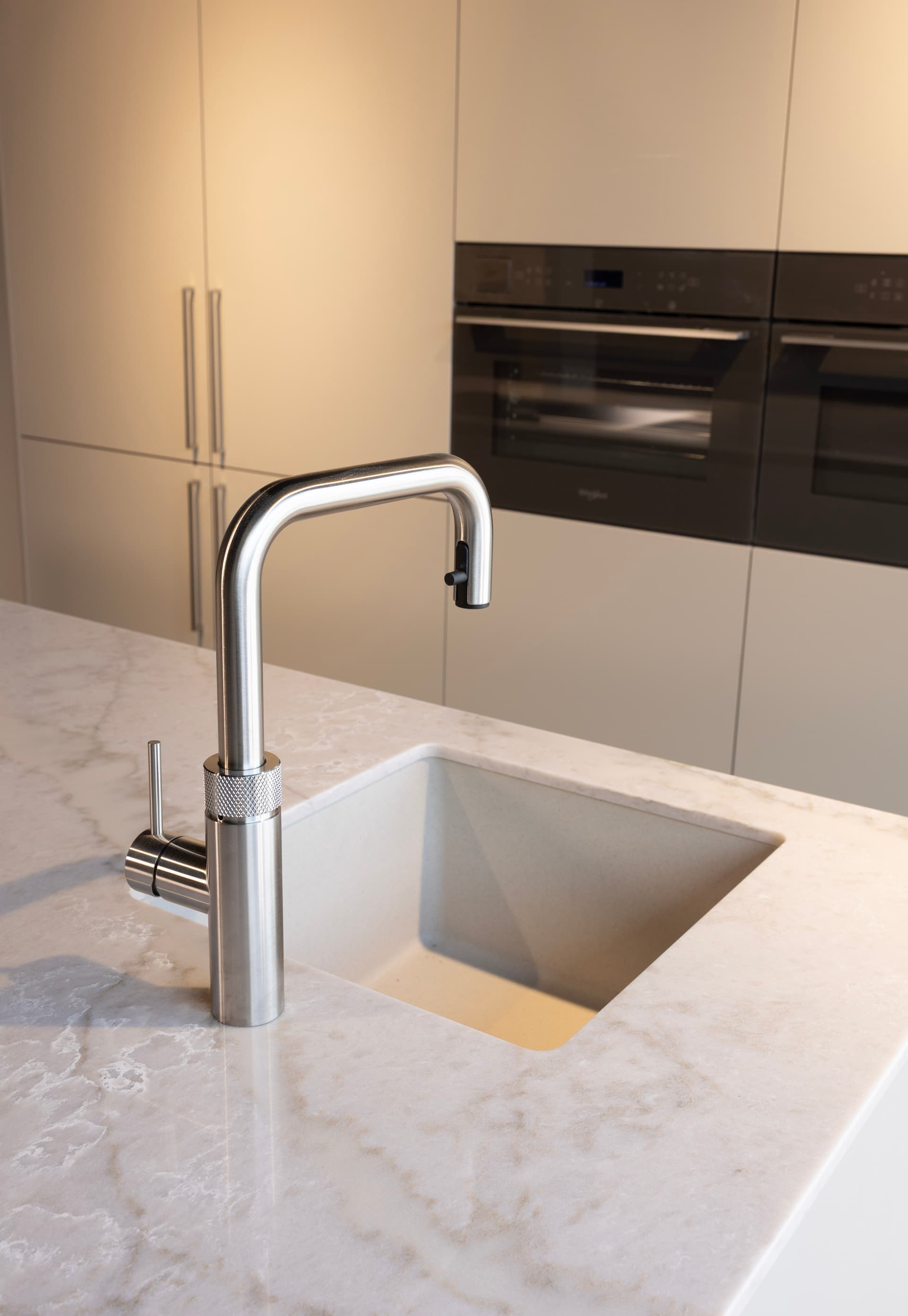 Keukenkraan en spoelbak