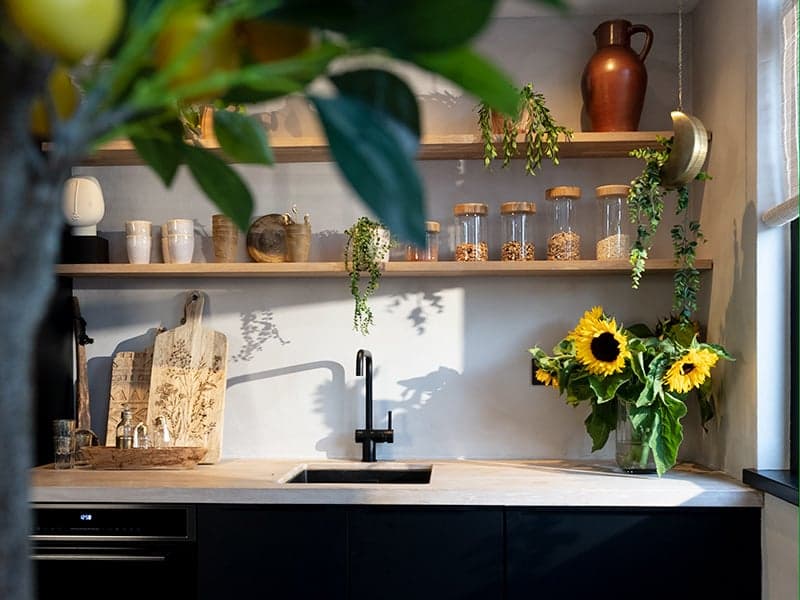 Zwarte keuken