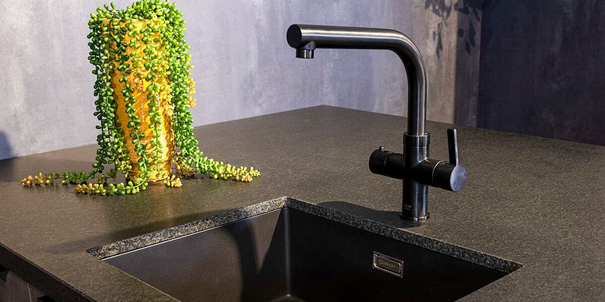 Aquahot+ kraan in de keuken