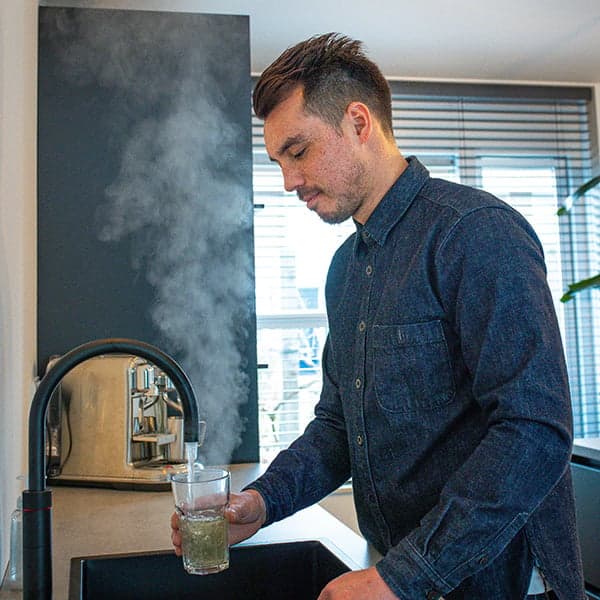 Een Quooker kokend water kraan