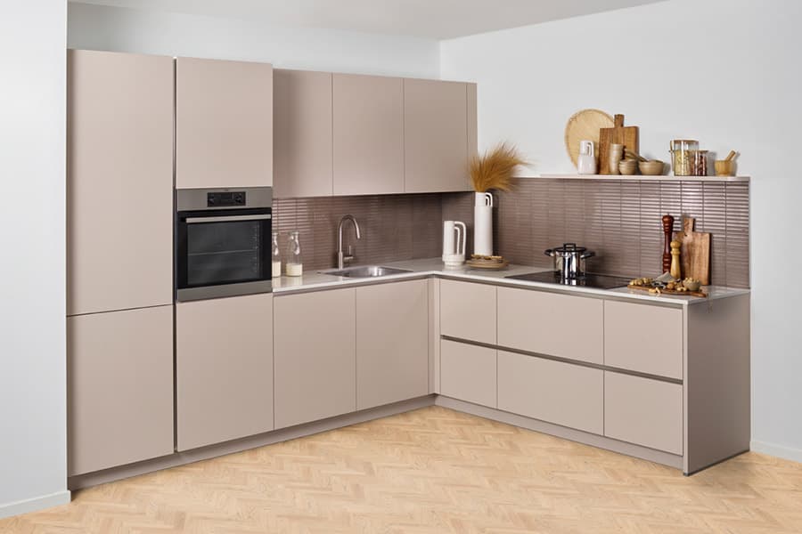 Beige keuken