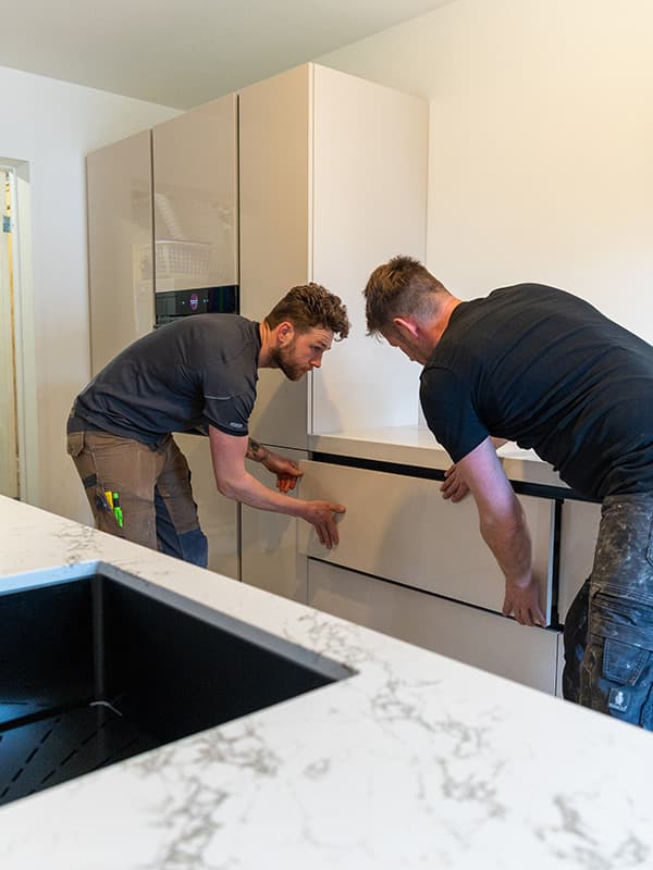 Keuken monteren