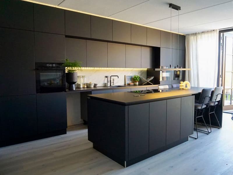 Zwarte keuken