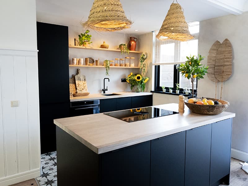 Zwarte keuken