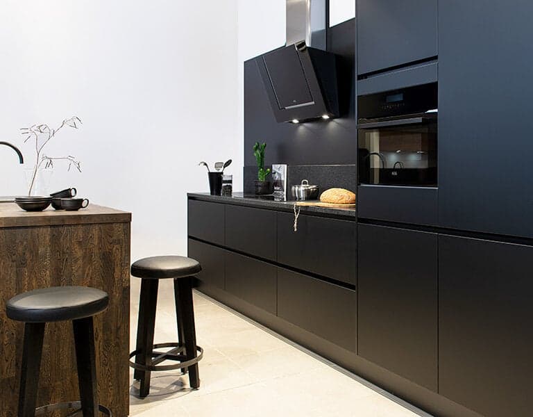 Zwarte keuken