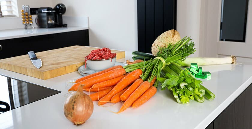 Een passend werkblad bij je keukenstijl