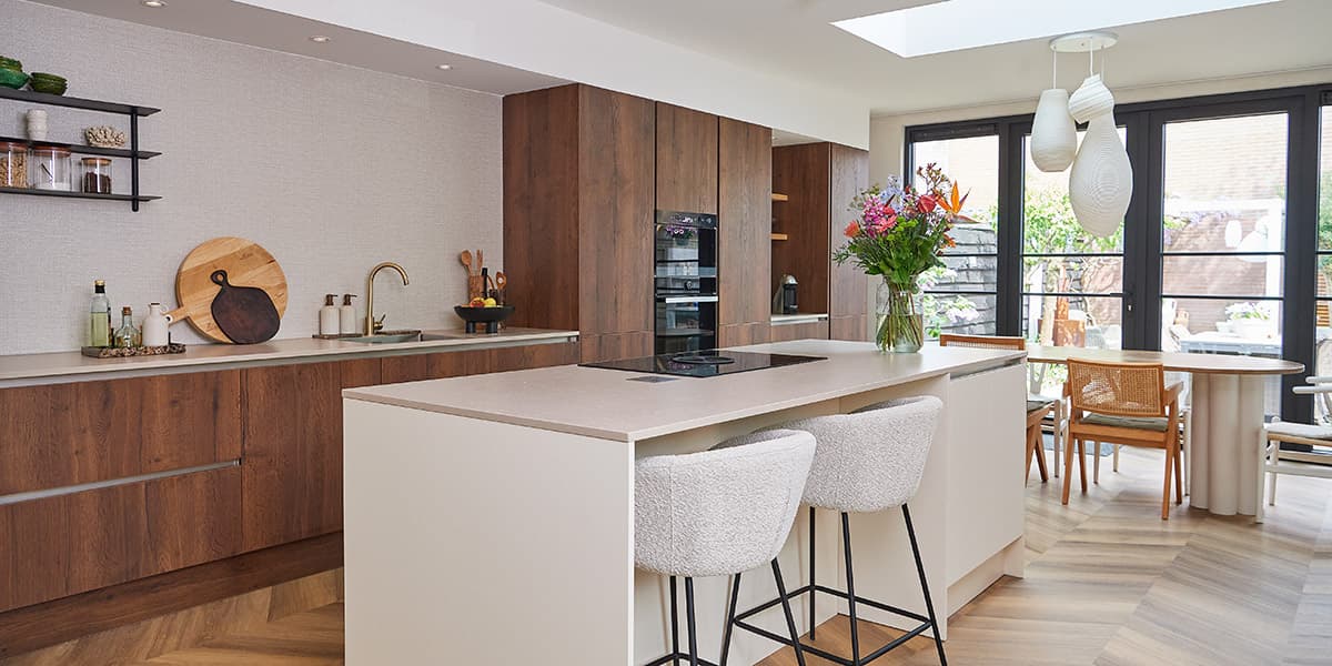 Keuken met kookeiland