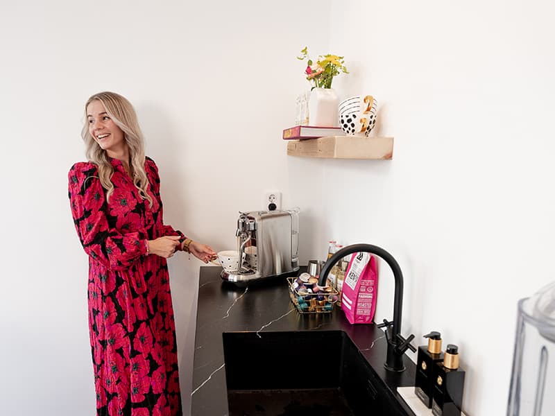 Binnenkijken in de keuken van Tanja