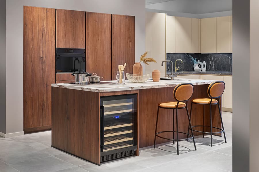 Keuken met kookeiland