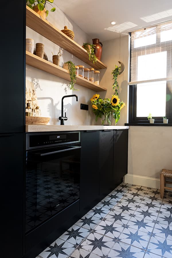Zwarte keuken