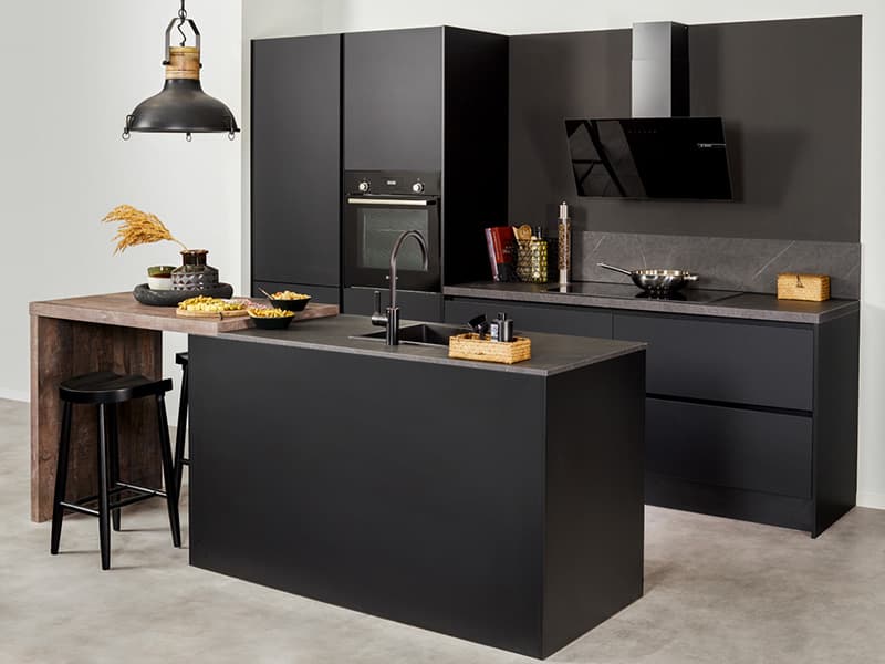 Zwarte keuken