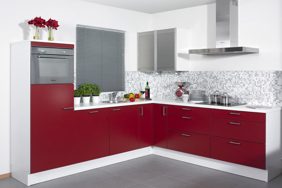 Rode keuken kopen