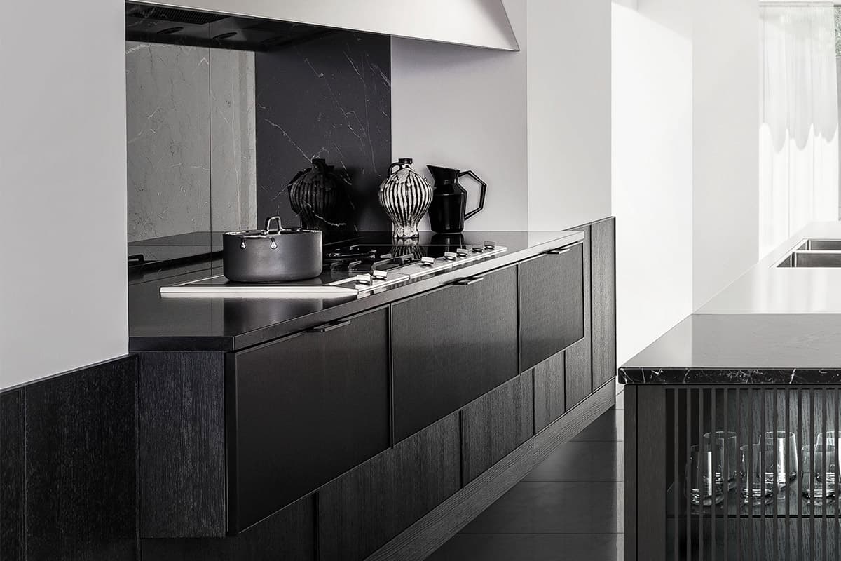 Zwevende keukenkasten