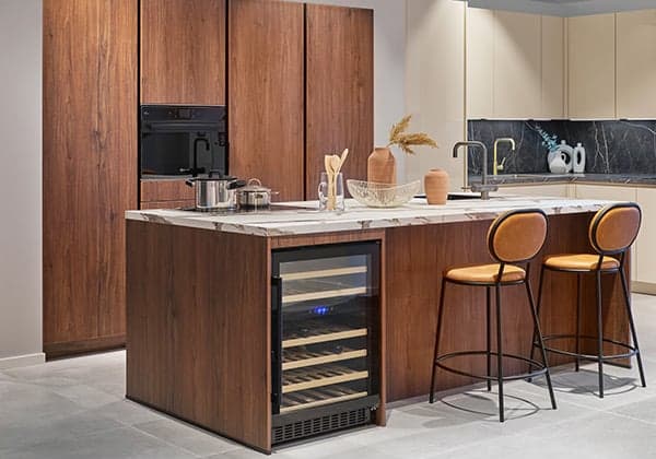 Keuken met bar