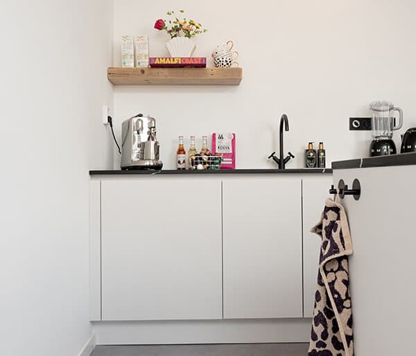 Koffiehoek in de keuken