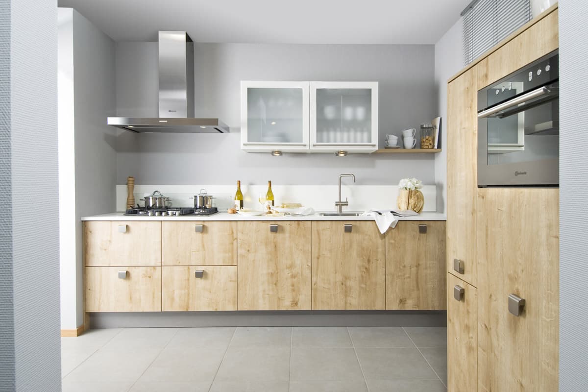 Houtlook keuken