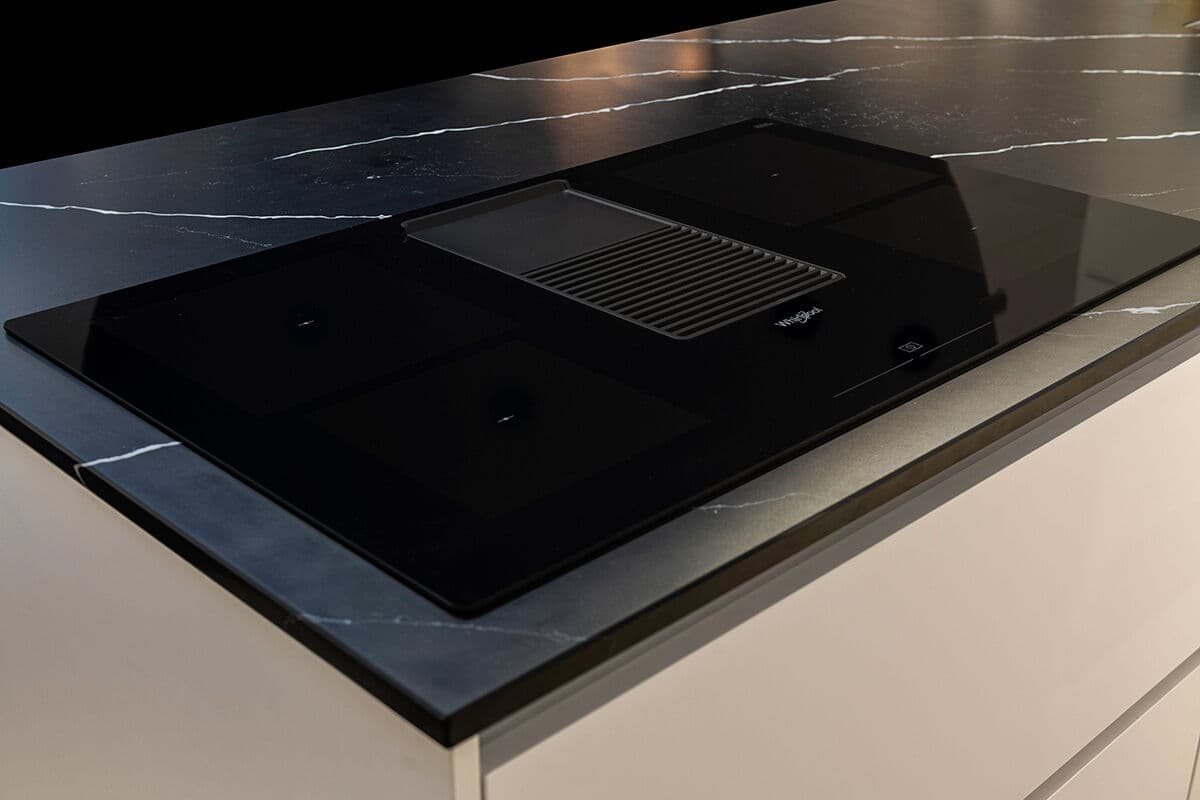 Kookplaat met afzuiging