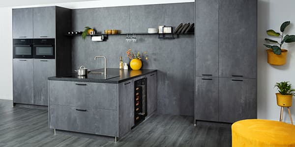 Stoere materialen in de keuken