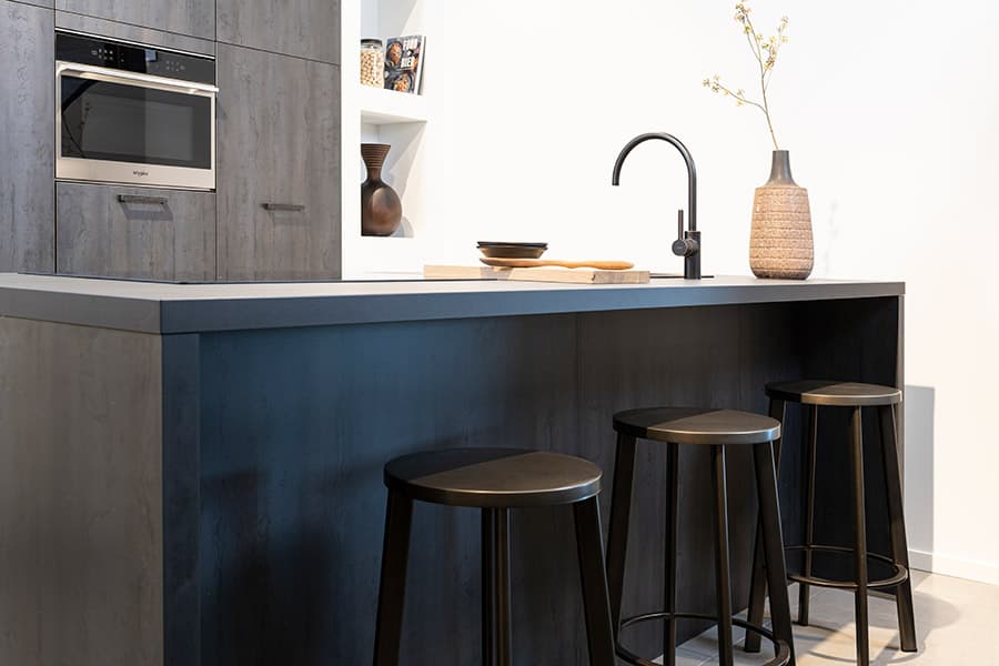 Kookeiland met bar