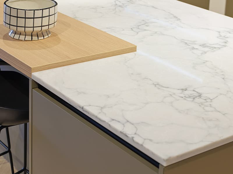 Marmerlook werkblad