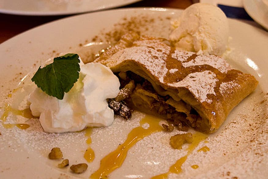 Apfelstrudel met de Crisp functie