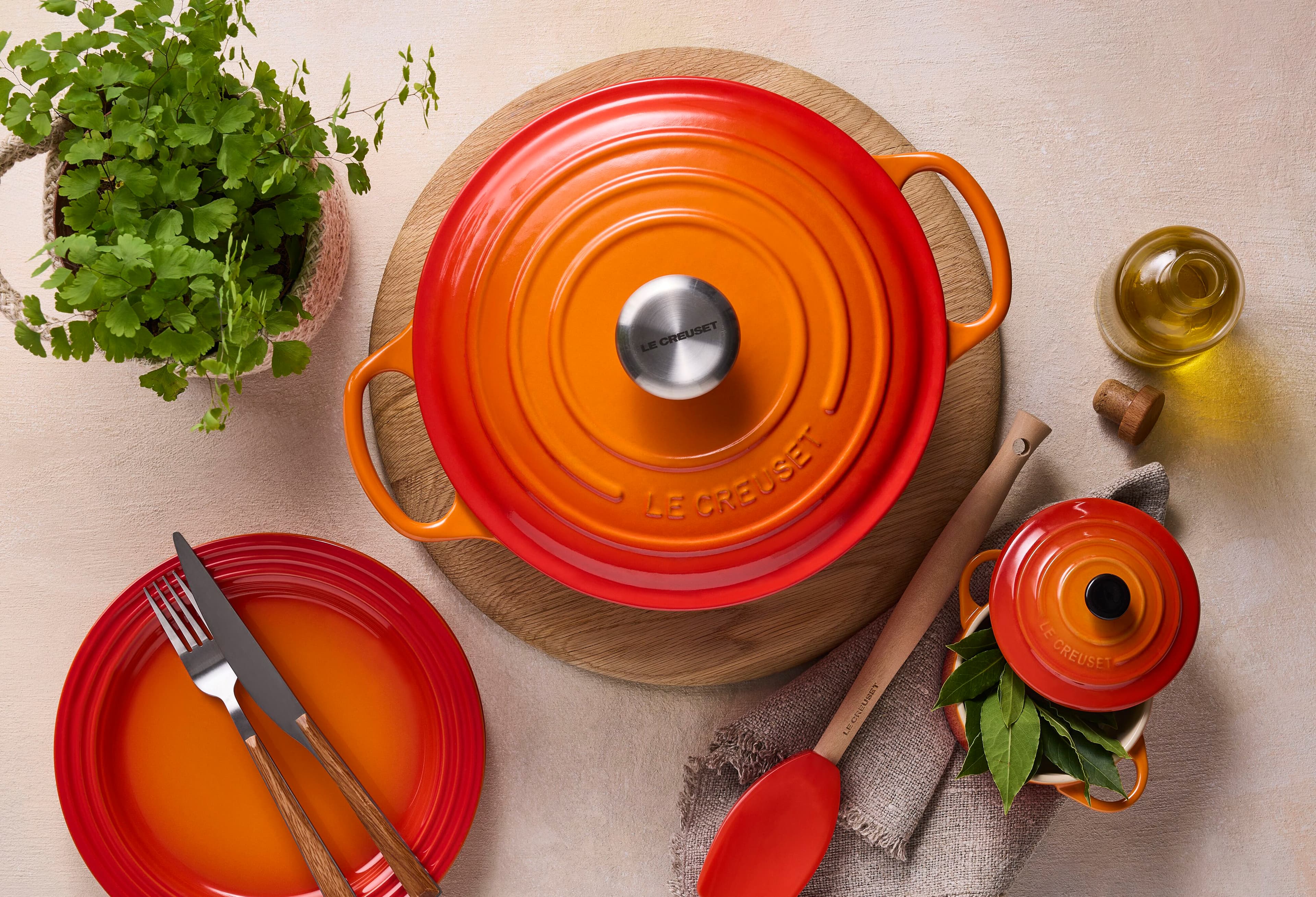 Le Creuset pan